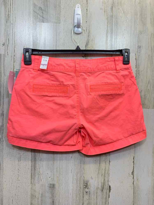 NWT Size 7/8 MAURICES BOTTOMS HOT CORAL Shorts