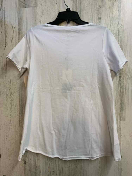 NWT NEON BUDDHA Tops Size S White SHORT SLEEVES TOP