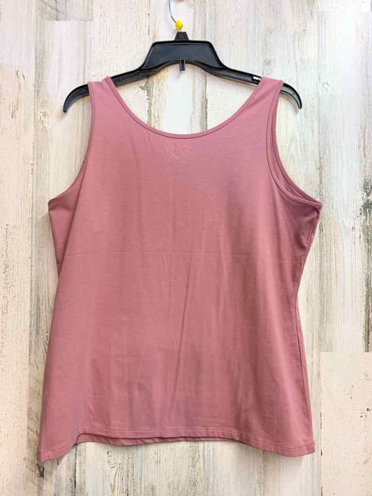 LLBEAN Tops Size LP DUSTY ROSE TANK TOP TOP