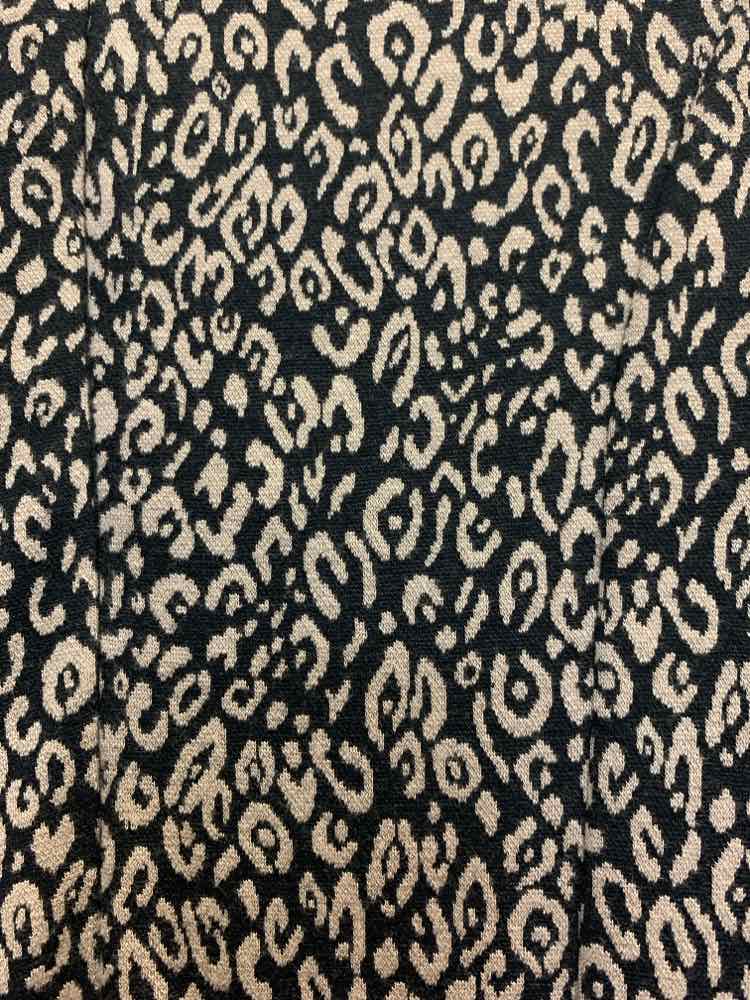 NWT CHICOS Dresses and Skirts Size 0.5 TAN/BLK LEOPARD LONG SLEEVES Dress