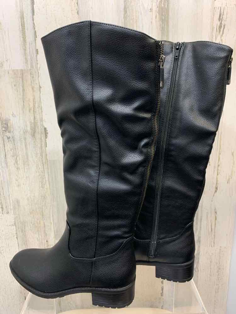 NWT STYLE & CO SHOES Shoe Size 8 Brown Boots TALL BOOTS ZIPPER