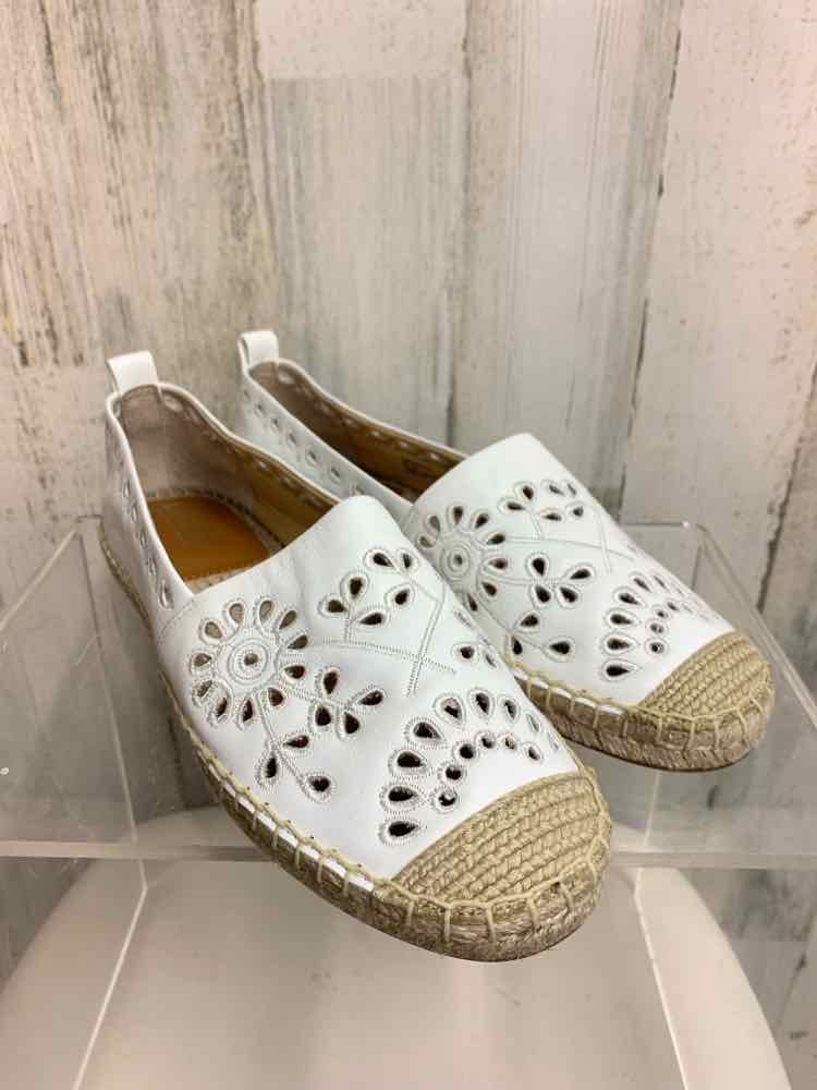 NWT LAUREN SHOES Shoe Size 7.5 White LOAFER Shoes