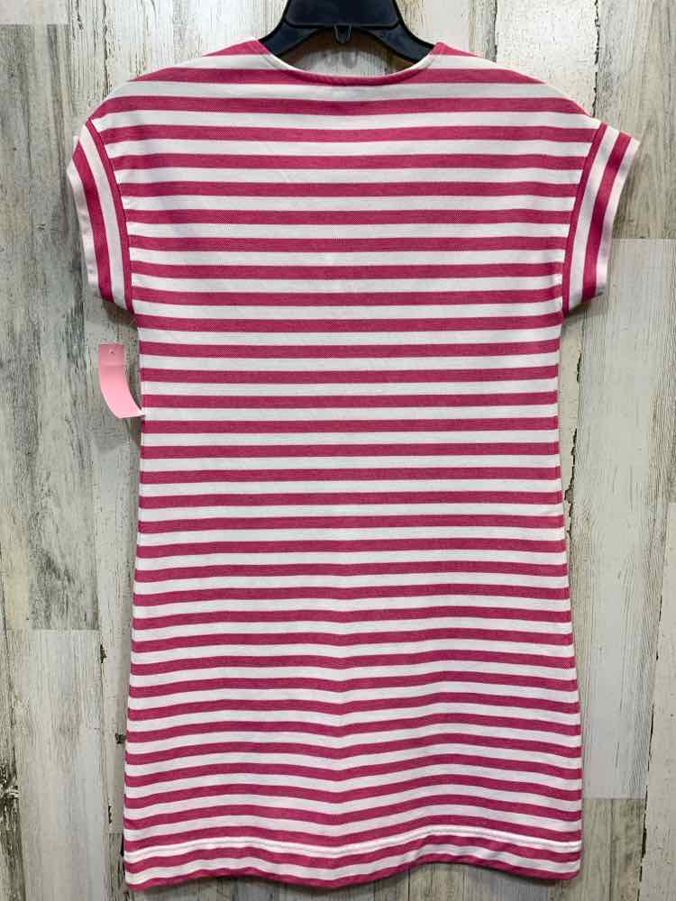 PRE-OWNED VINEYARD CREW Dresses and Skirts Size XS PINK/WHITE STRIPES Dress/PINK