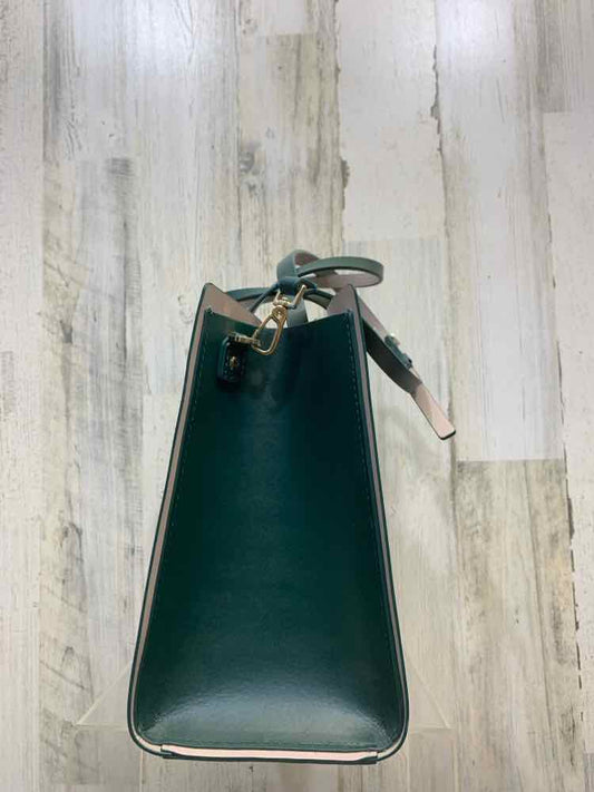 PRE-OWNED KATE SPADE Forest Green Handbag/FORREST GREEN SMALL TOTE