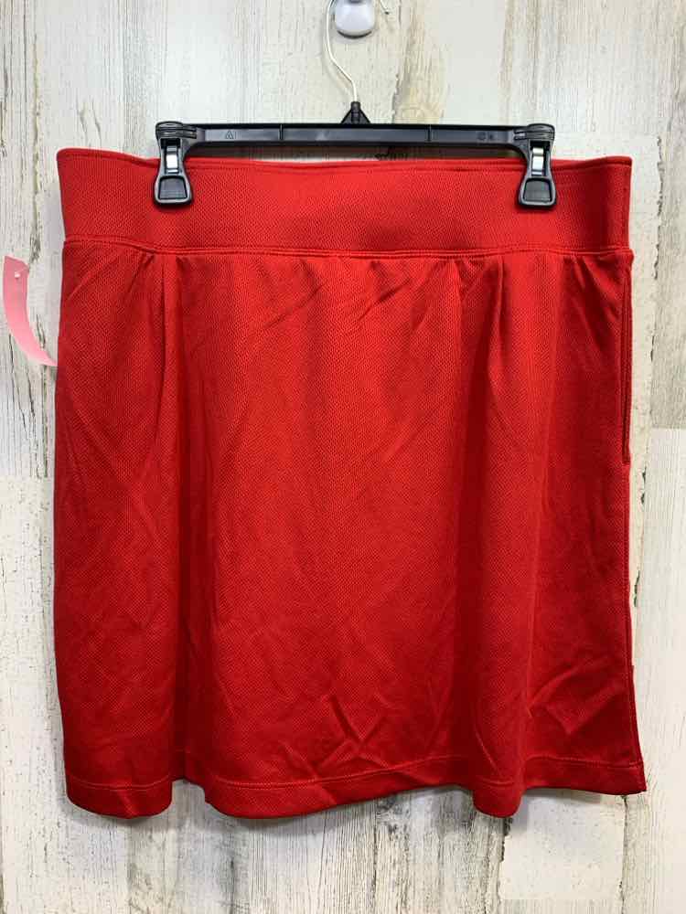 NWT NATIONAL Dresses and Skirts Red Solid MINI Mini/RED MINI SKIRT W/ POCK