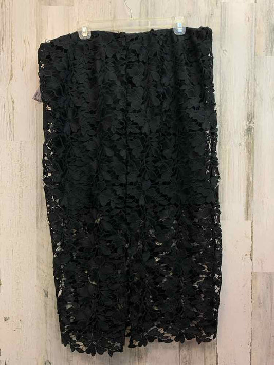NWT A NEW DAY Dresses and Skirts Size XL Black Lace MIDI Skirt