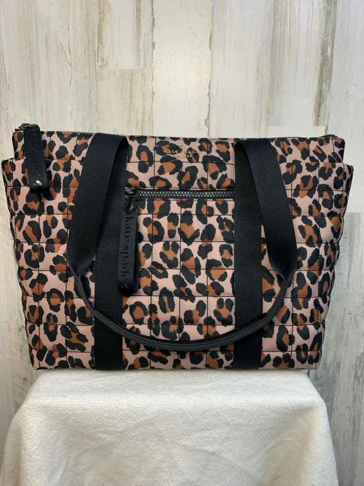 KATE SPADE /LARGE QUILTED TOTE W/FRONT ZIP POCKET