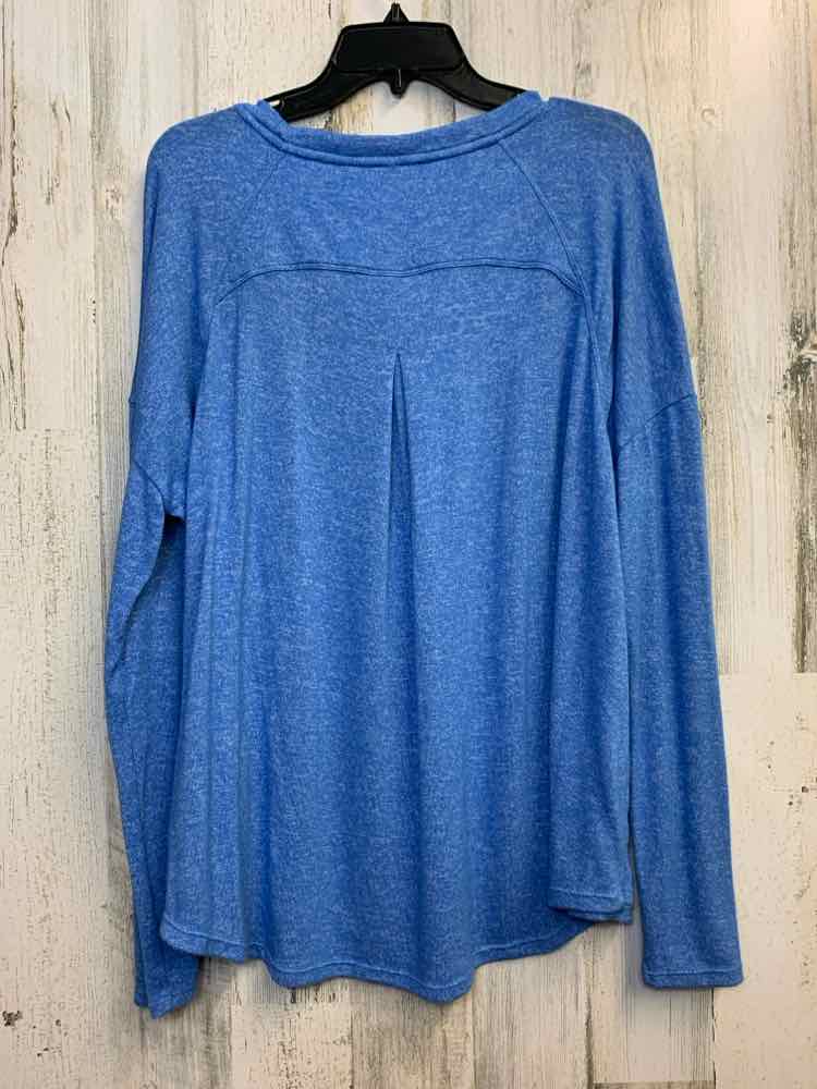 CALVIN KLEIN Tops Size XXL HEATHER BLUE LONG SLEEVES TOP