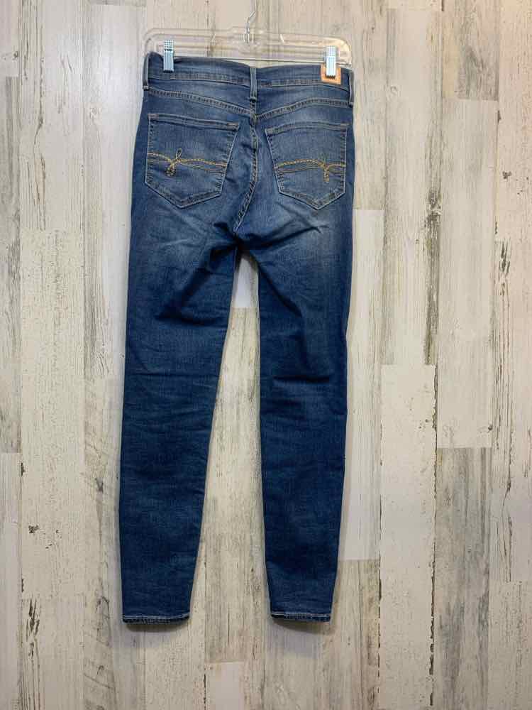 PRE-OWNED Size 5 LEVIS BOTTOMS Denim Denim DENIM JEANS Jeans/DENIM MEDIUM WASHED