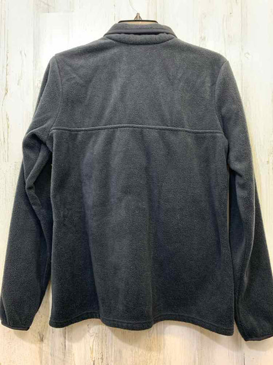 COLUMBIA JACKETS / COATS Size M Charcoal FLEECE PULLOVER Jacket