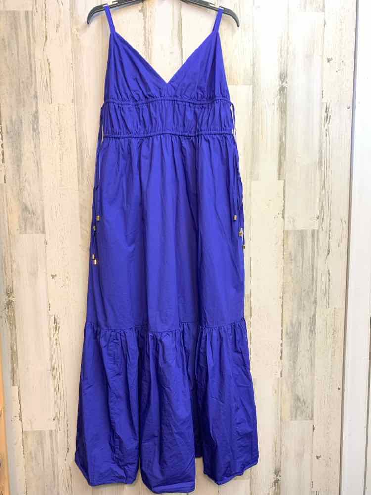 PRE-OWNED INC Dresses and Skirts Size L Royal Blue SPAGHETTI STRAP Dress