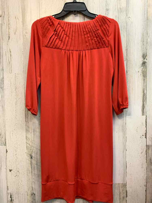 SANGRIA Dresses and Skirts Size 8P BRICK RED 3/4 LENGTH Dress