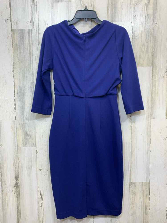 PRE-OWNED BADGLEY MISCHKA Dresses and Skirts Size 0 Royal Blue Solid Dress
