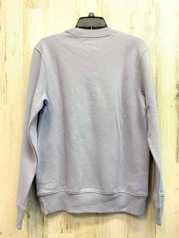NWT GOOD FELLOW Tops Size S LAVENDAR Solid CREW NECK Sweatshirt/LAVENDER CREW NE