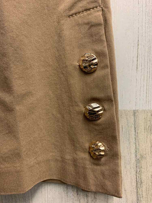 PRE-OWNED Size M COUNTERPARTS BOTTOMS Tan Solid PANTS Pants/TAN PANTS. STRETCHY