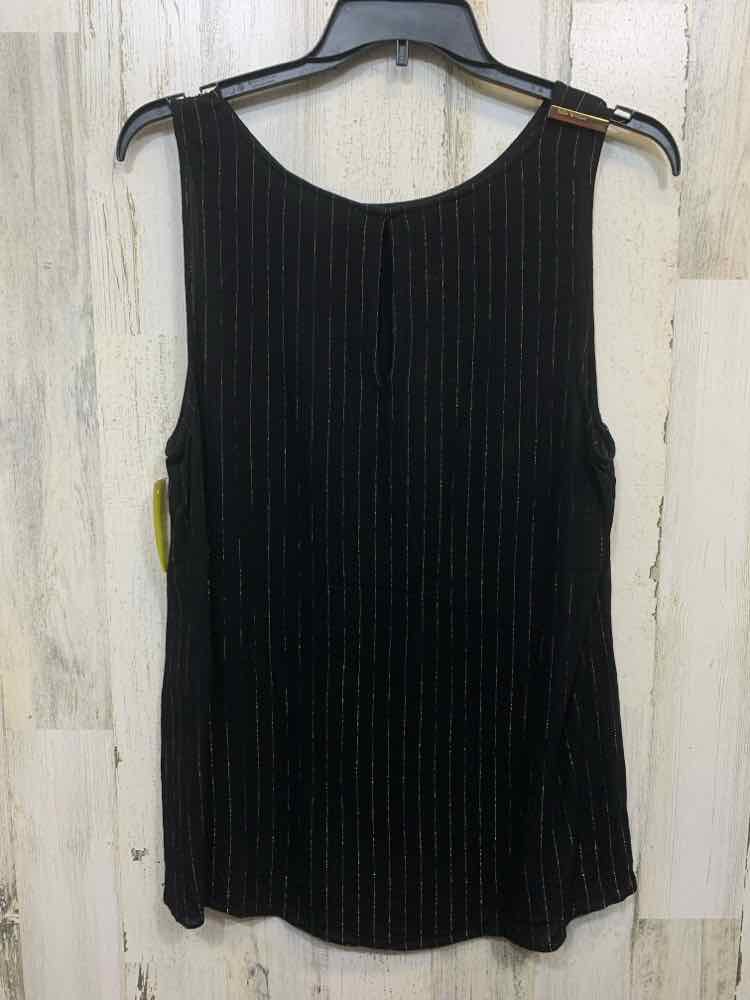 PRE-OWNED MICHAEL KORS/METALLIC STRIPE DRESS TANK