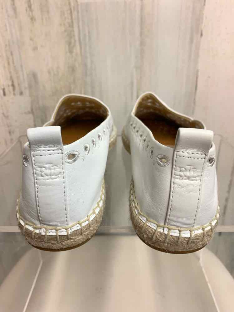 NWT LAUREN SHOES Shoe Size 7.5 White LOAFER Shoes