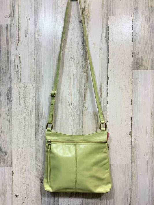 PRE-OWNED HOBO GREEN YELLOW Handbag/YELLOW GREEN SQUARE CROSS BODY