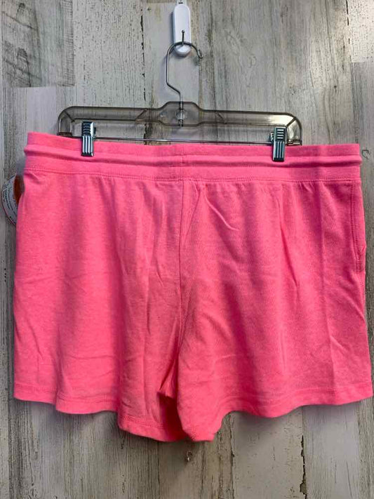 PRE-OWNED Size XL ATHLETIC Activewear BRIGHT PINK Shorts