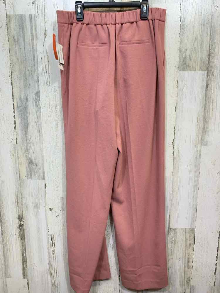 NWT Size M BAR lll BOTTOMS DUSTY MAUVE Solid PLEATED Pants