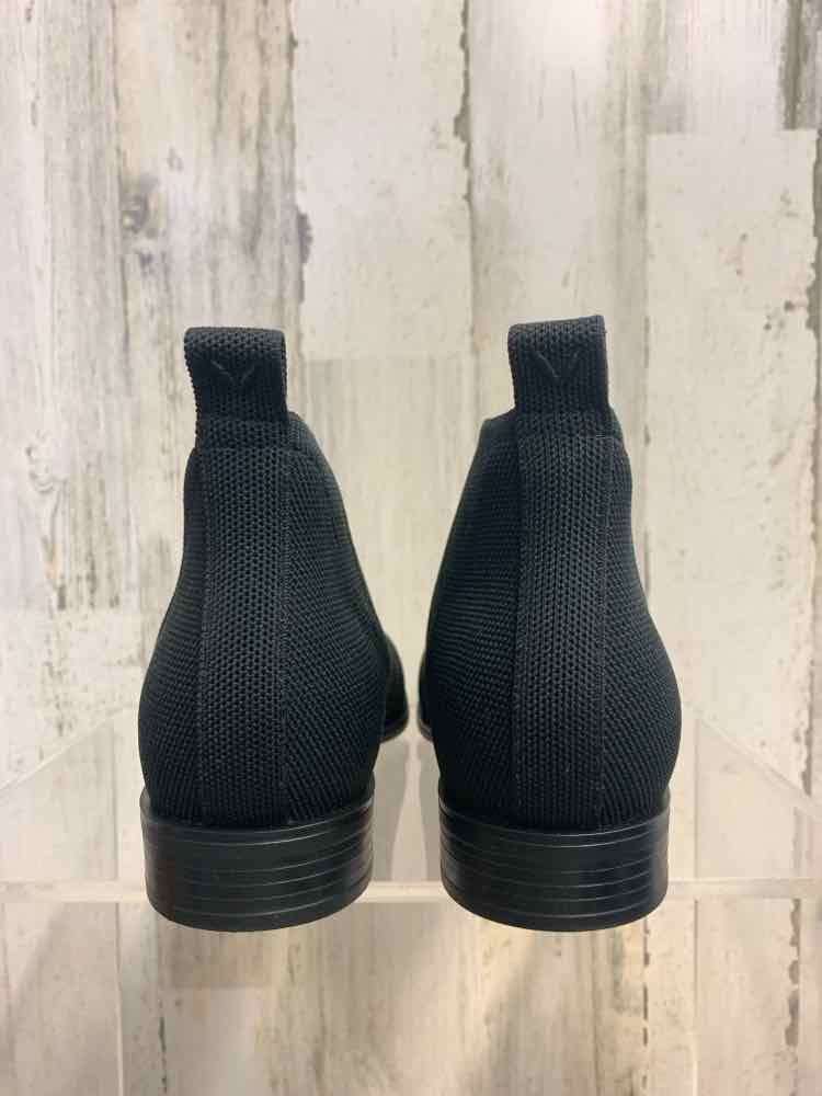 NWT VIVAIA SHOES Shoe Size 8 Black Solid ANKLE Shoes/VIVAIA LADIES SQUARE TOE SL