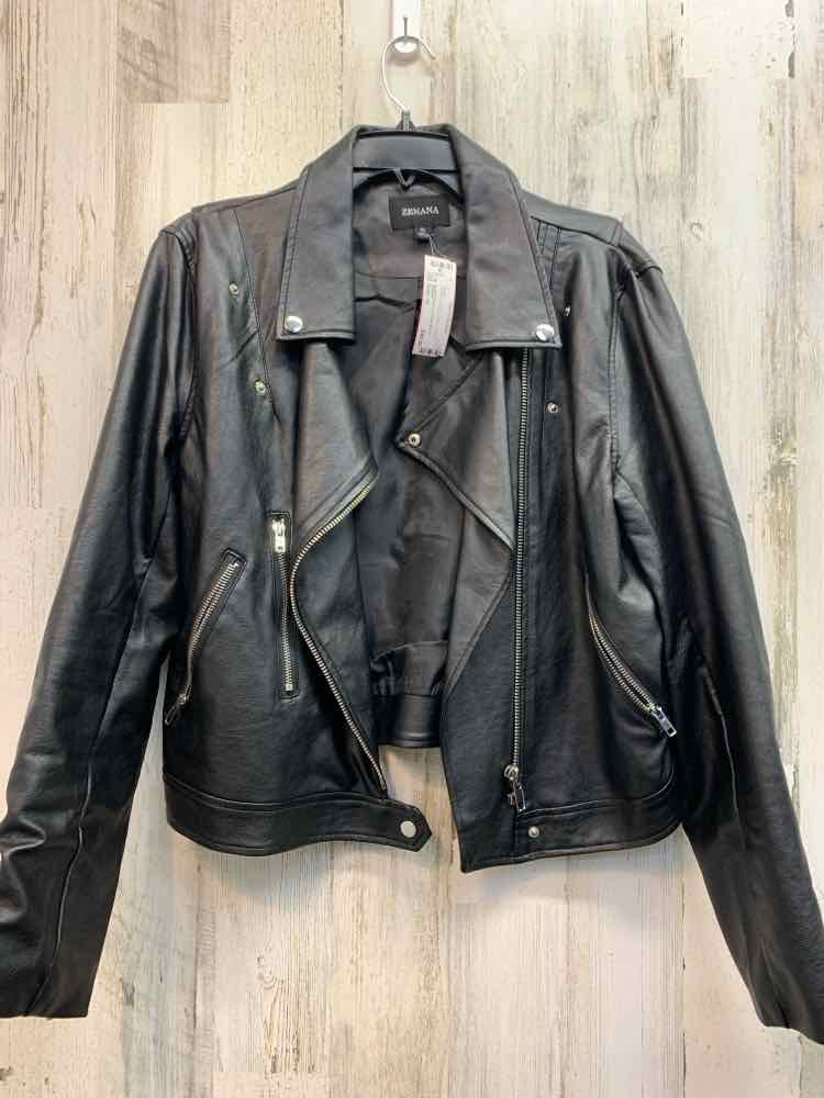 ZENANA JACKETS / COATS Size XL Black JACKET Jacket