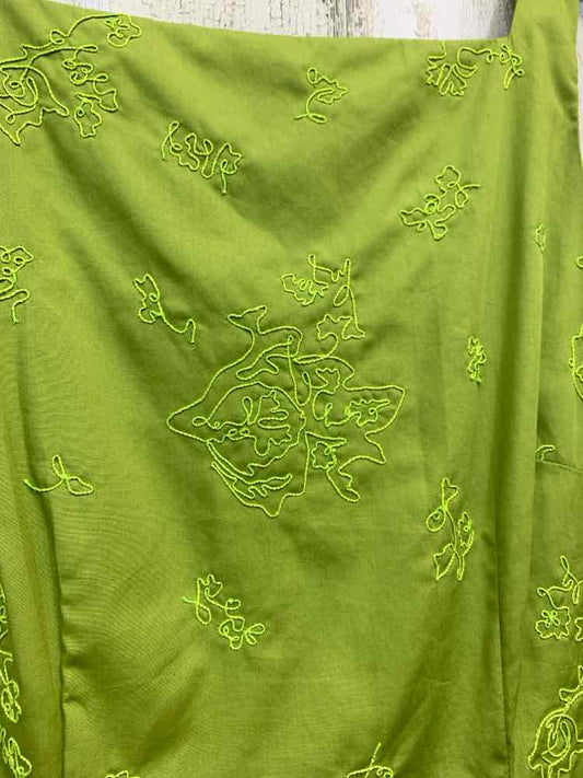 PRE-OWNED LOFT Dresses and Skirts Size 8 Green STITCHES SUNDRESS Dress/TANK TOP