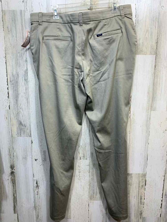 NWT Size 18 LEE BOTTOMS Khaki Solid Pants