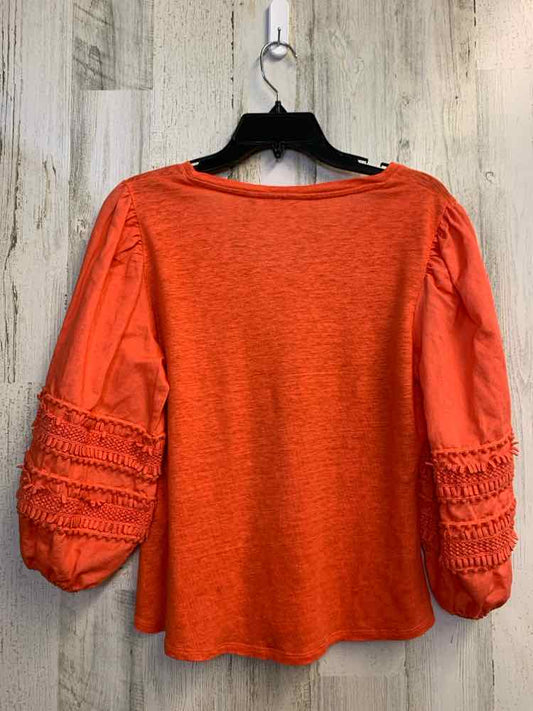 CHICOS Tops Size 0 BITTERSWEET PUFF SLEEVES TOP