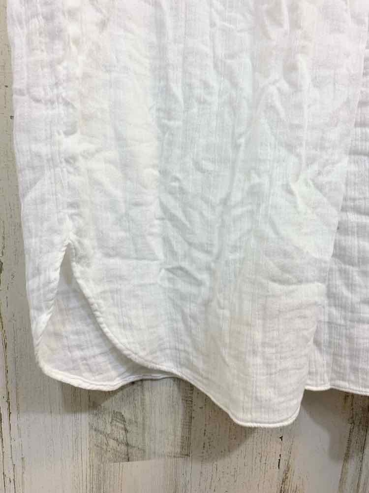 NWT Size XL ON THE 34TH BOTTOMS White Solid WIDE LEG Pants