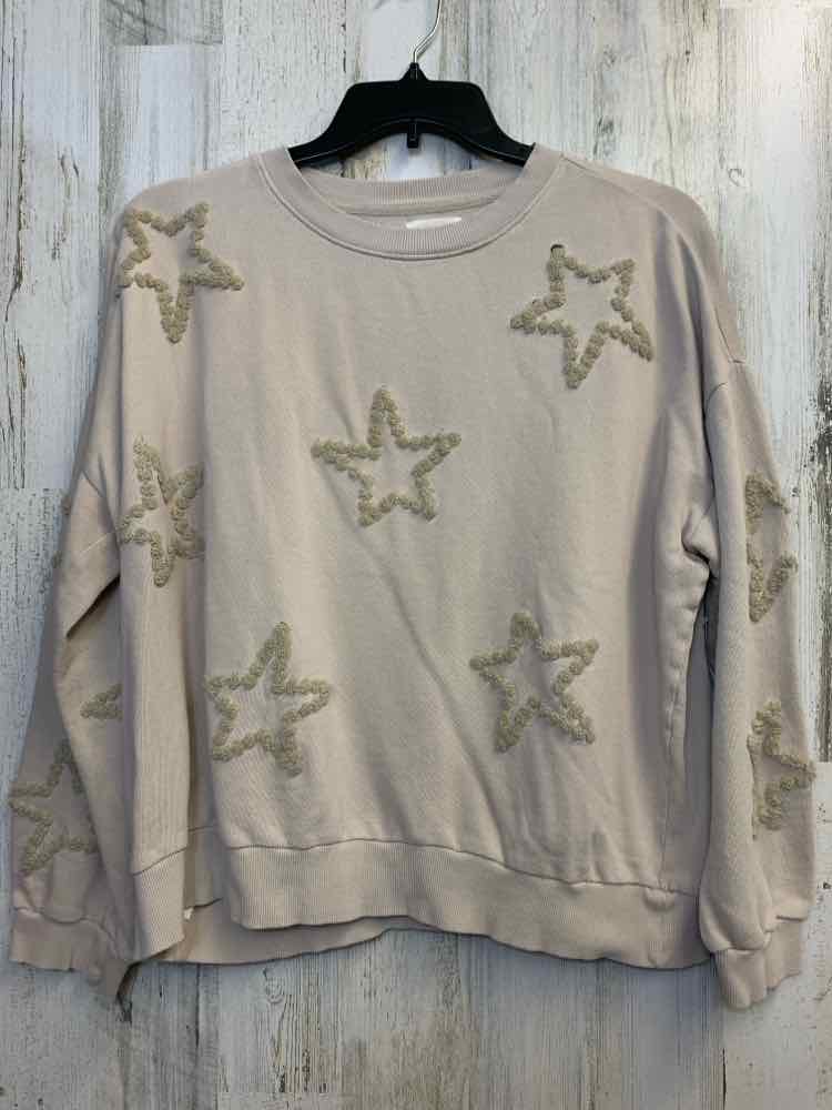 LOU & GREY Tops Size XL SAND STARS SWEATSHIRT Sweatshirt