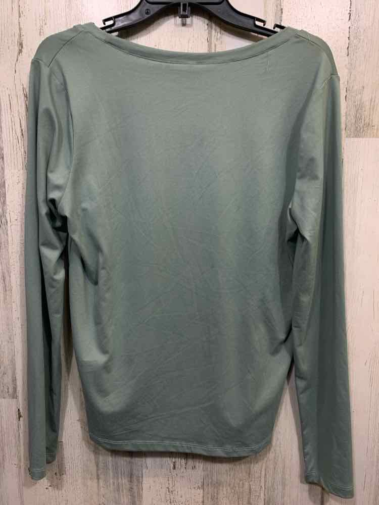 NWT AND NOW THIS Size 1X Tops SAGE SCOOP NECK LONG SLEEVE Shirt