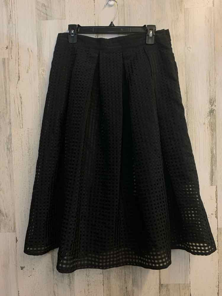 SILENCE & NOISE Dresses and Skirts Size 12 Black Checkered A-LINE Skirt