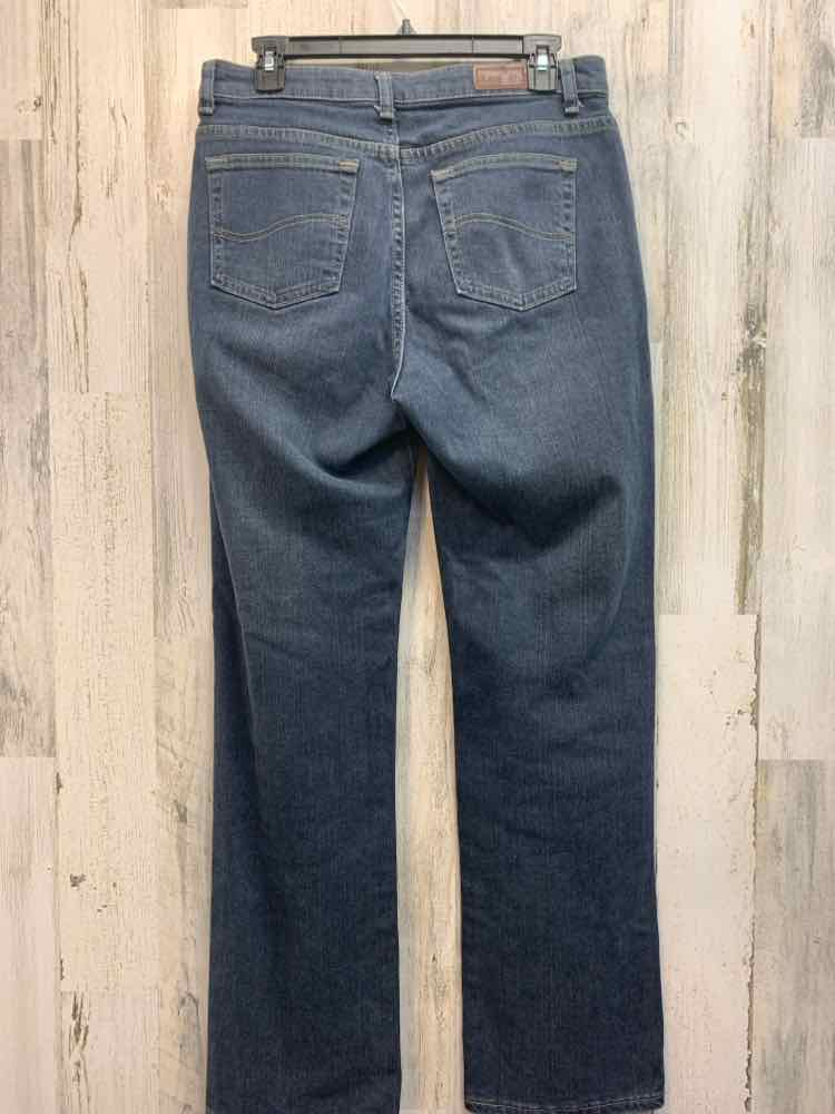 Size 10 LEE BOTTOMS DARK BLUE STRAIGHT Jeans