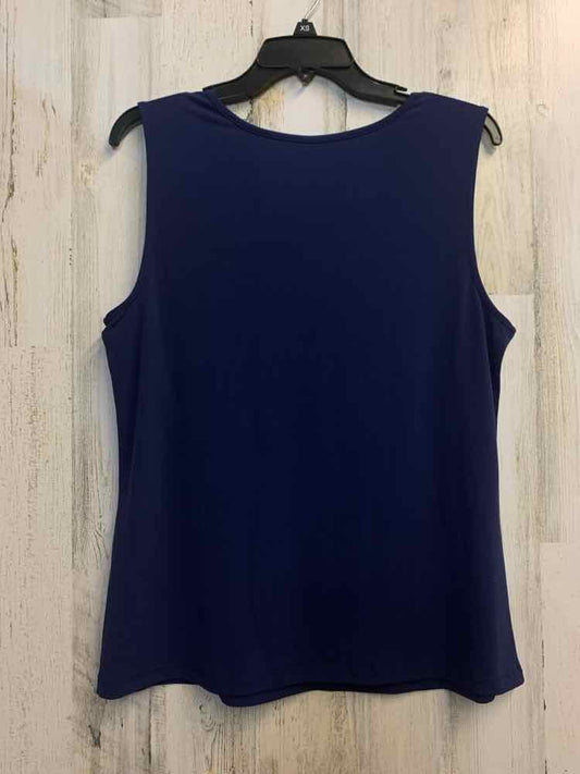 NORTH STYLE Tops Size L Navy SLEEVELESS TOP