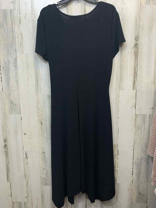 PERCEPTIONS Dresses and Skirts Size XL Black SHORT SLEEVES Dress