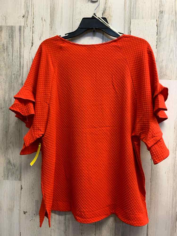 NWT UMGEE Tops Size M Red Solid BELL SLEEVES Blouse