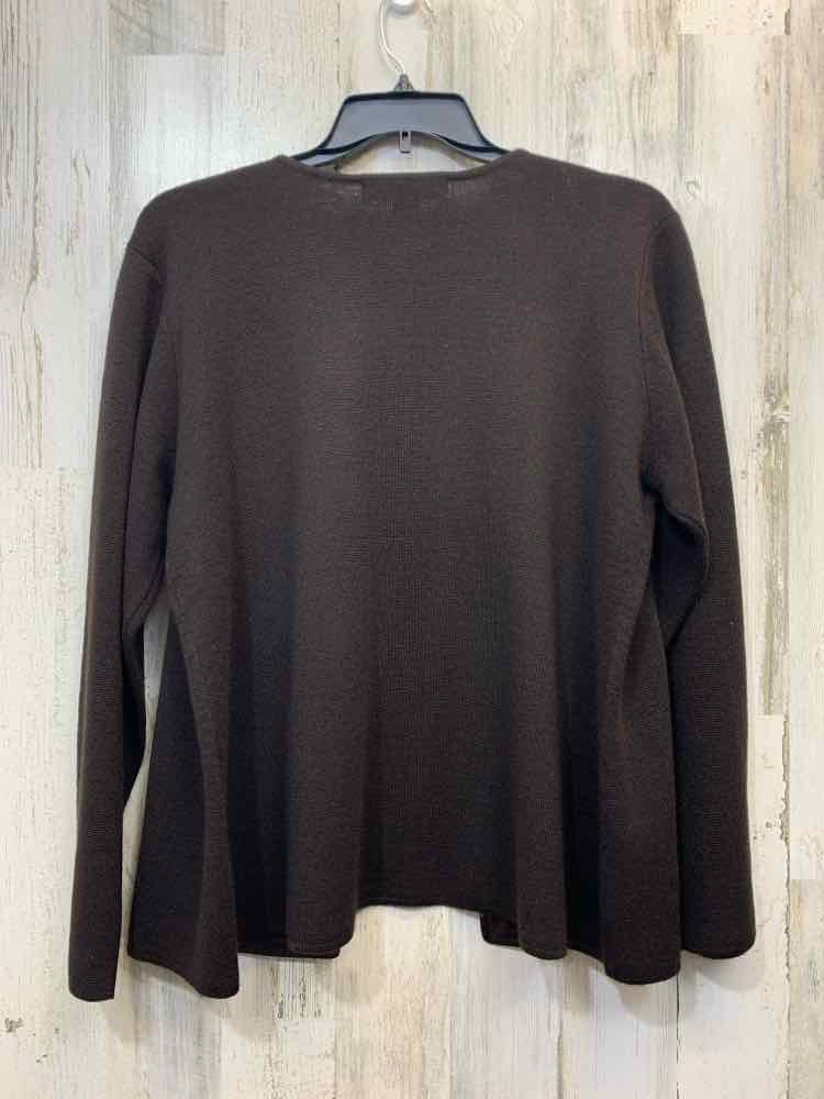 PRE-OWNED DIALOGUE JACKETS / COATS Size L DARK BRN JACKET Jacket/DARK BROWN BUTT