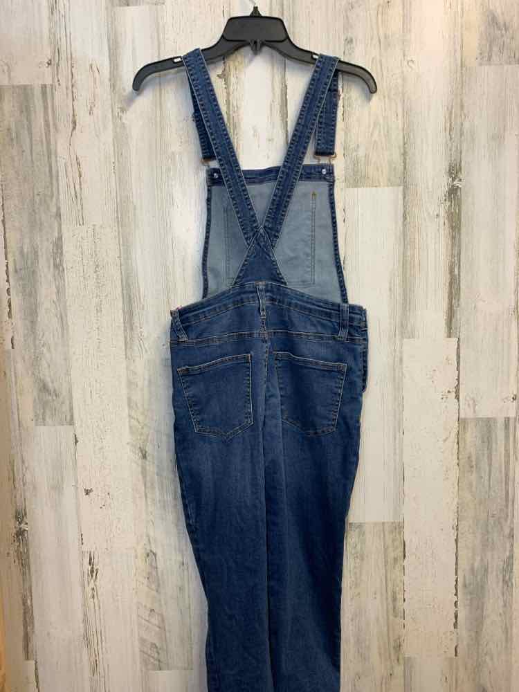 Size M CELEBRITY PINK BOTTOMS Blue Denim OVERALLS Overalls