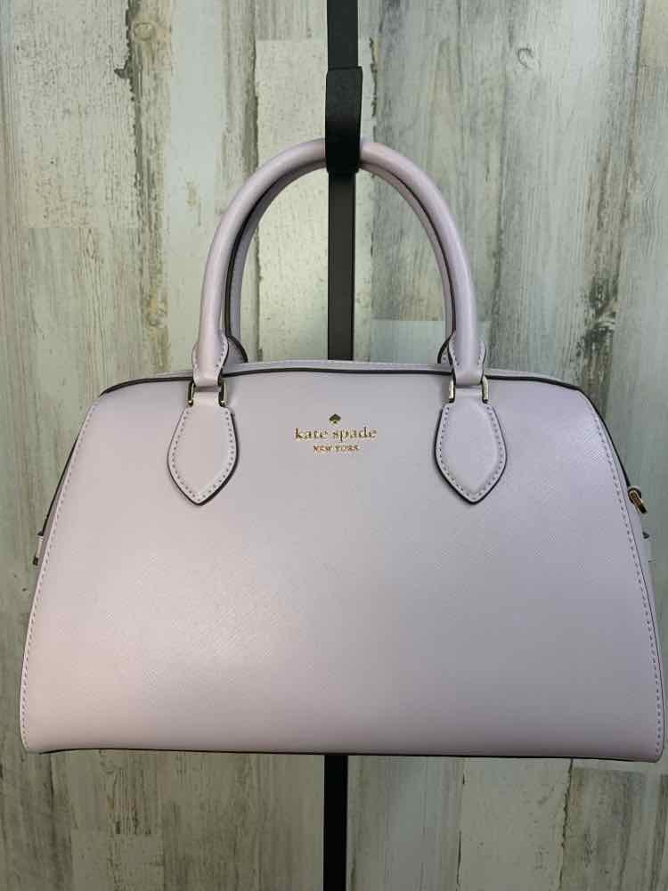 KATE SPADE Designer Handbags LAVENDER/SAFFIANO DUFFLE