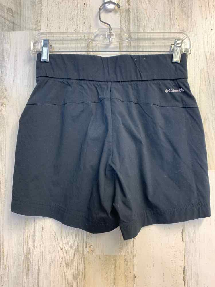 PRE-OWNED Size S COLUMBIA Activewear Black Solid ACTIVEWEAR Shorts/BLACK SHORTS