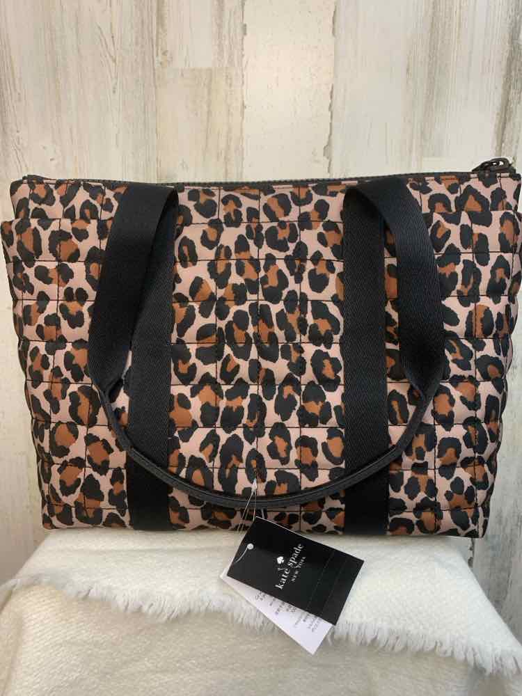 KATE SPADE /LARGE QUILTED TOTE W/FRONT ZIP POCKET