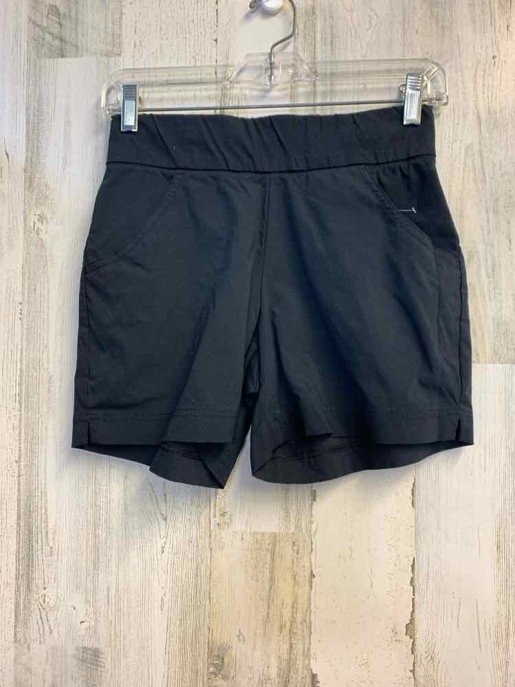 PRE-OWNED Size S COLUMBIA Activewear Black Solid ACTIVEWEAR Shorts/BLACK SHORTS