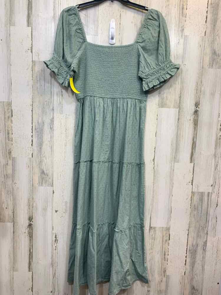 NWT AND NOW THIS Dresses and Skirts Size 1X Green SHORTSLEEVE Dress