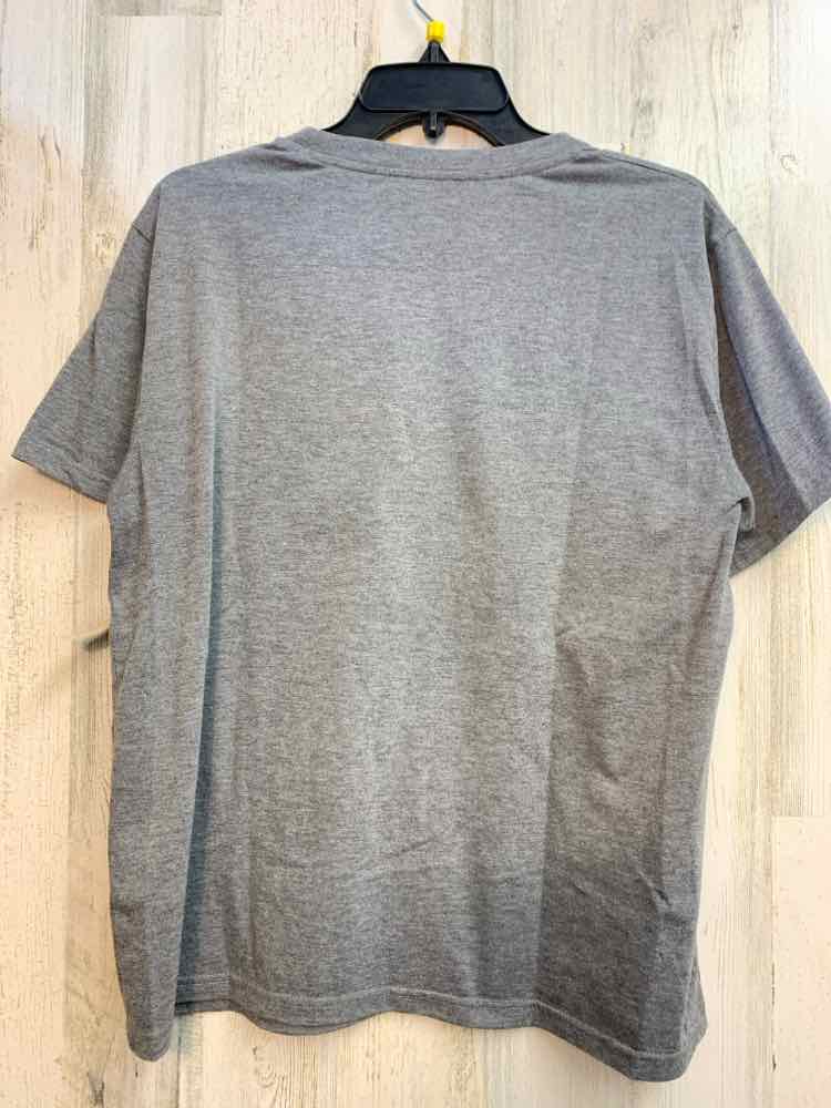 SHESHOW Tops Size XL GRAY/BLK SHORT SLEEVES T-shirt