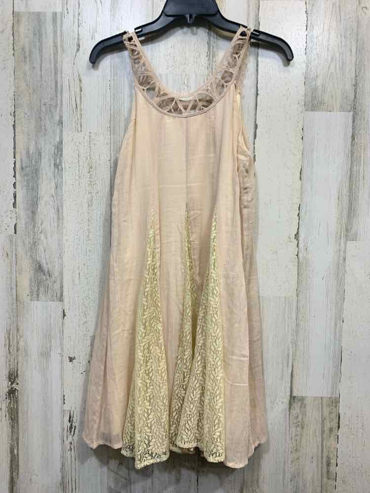 PRE-OWNED RYU Dresses and Skirts Size S Beige Solid TENT Dress/BEIGE TENT DRESS/
