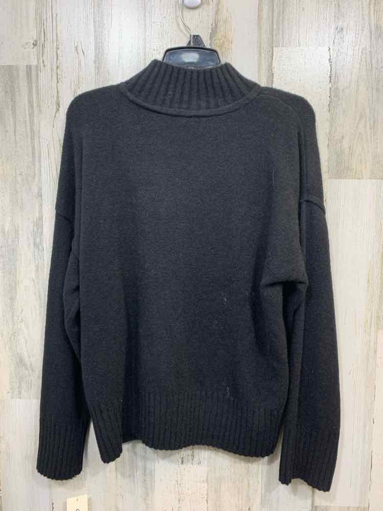 NWT ON 34TH Size L Tops Black LONG SLEEVES MOCK NECK SWEATER