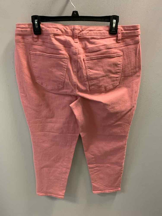 Size 16 TALBOTS PLUS SIZES Pink Pants