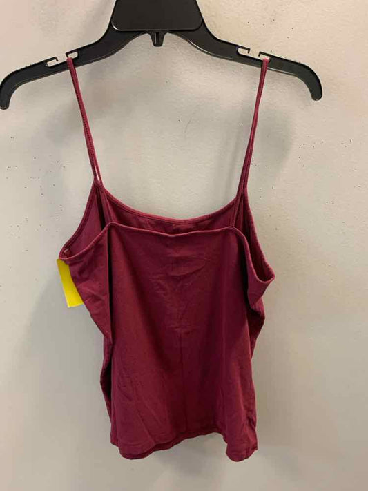 NO BOUNDRIES Tops Size XL MAROON TOP