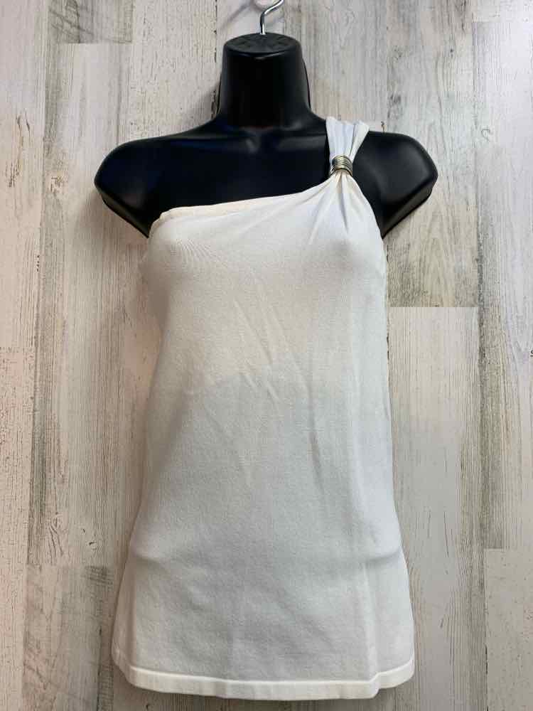 NWT WHITE/BLACK MARKET Tops Size XS White ONE SHOULDER TOP